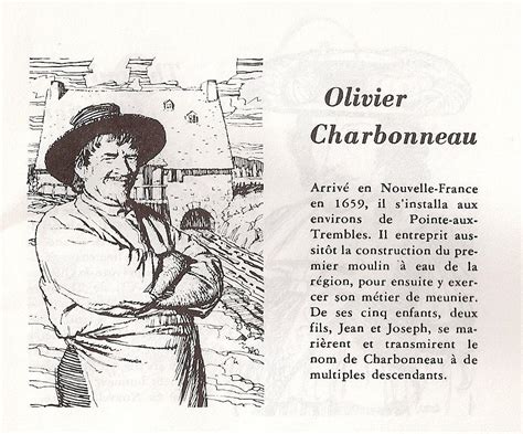 Olivier Charbonneau, pionnier de la Nouvelle-France Genealogy Websites ...