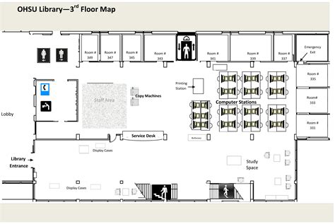 Libraries Floor Plan