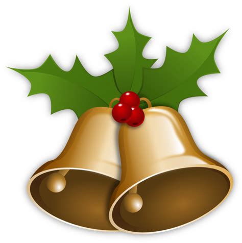 Christmas Bells With Holly Clip Art At Clker Com Vector - Christmas Bells Clipart - Free ...