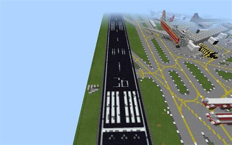 Huge airport- At Keddit Int' airport! | Minecraft Amino