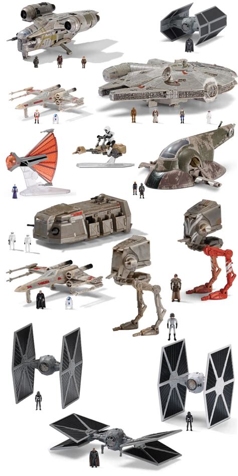 Star Wars Micro Galaxy Squadron scale list - Rebel Scale