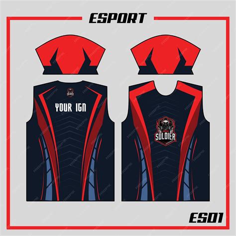 Premium Vector | Esport Jersey 01