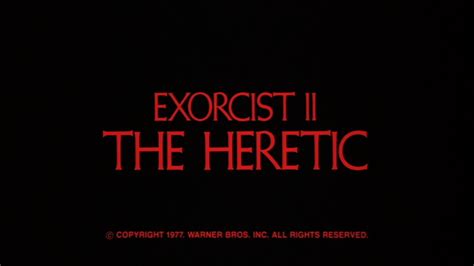 Exorcist II: The Heretic (1977)