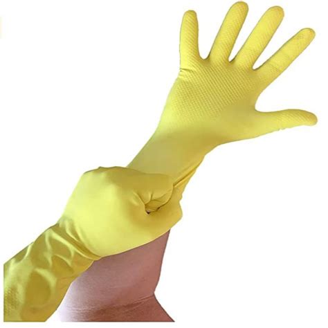 Golden Protective Services 12" Multi Purpose Latex Gloves, Cleaning, Food Processing, Janitorial ...