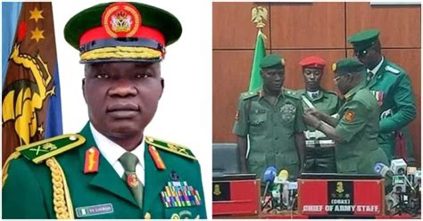 Maj Gen Lagbaja Takes Over from Yahaya as 23rd Chief of Army Staff - Legit.ng