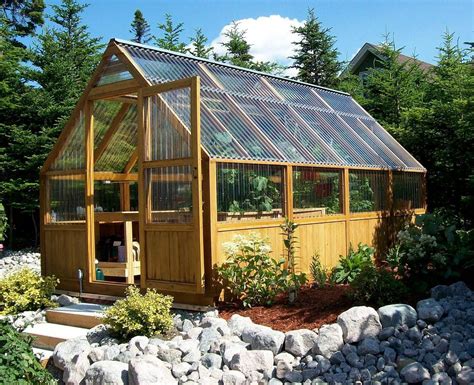 Greenhouse Plans: How to Build a DIY Hobby Greenhouse - Detailed Step by... #shedbuildingkit ...