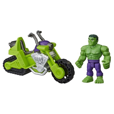 Playskool Heroes Marvel Super Hero Adventures Hulk Smash Tank, 5-Inch ...