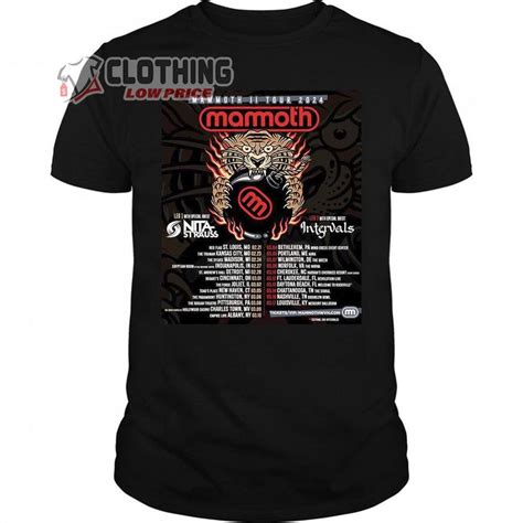 Mammoth WVH - Mammoth II Tour 2024 Merch, Mammoth WVH Tour 2024 With ...