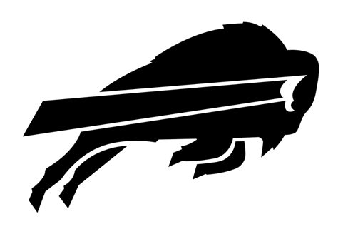 Buffalo bills logo outline buffalo bills symbol cricut transparent png ...