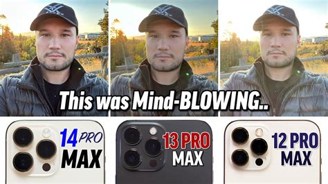 iPhone 14 Pro Max vs 13 & 12 Pro Max - Ultimate Camera Comparison - YouTube