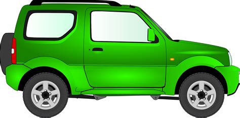 Clipart - Car 15 (green)