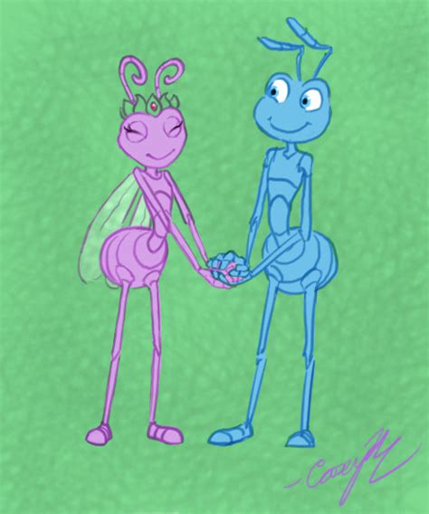 Flik and Atta by arystar on DeviantArt