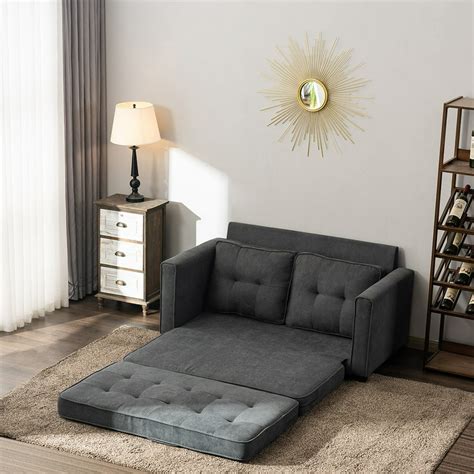 Kepooman Sofa Bed, Modern Convertible Folding Sofa Couch Suitable for Compact Living Spaces ...