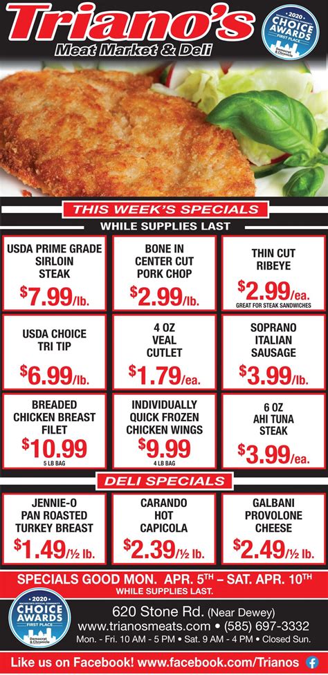 Meat Packages | Specials | Rochester, NY