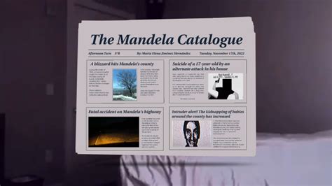 The Mandela Catalogue by MARIA ELENA JIMENEZ HERNANDEZ on Prezi