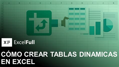 CÓMO CREAR TABLAS DINÁMICAS EN EXCEL