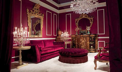 Breathtaking Royal Ruby Living Room Furniture Set