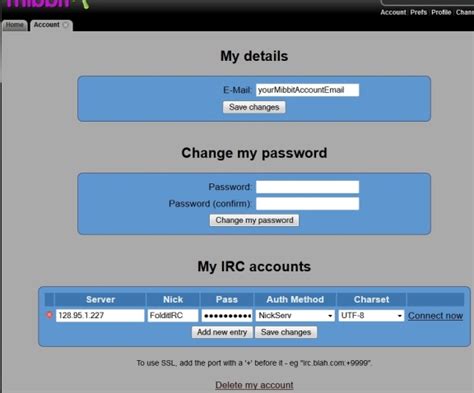 IRC Set up - MIBBIT ( web based IRC) - Foldit Wiki - a Wikia Gaming wiki