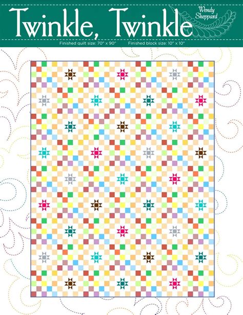 Twinkle, Twinkle STAR Digital Quilt Pattern PDF Download - Etsy