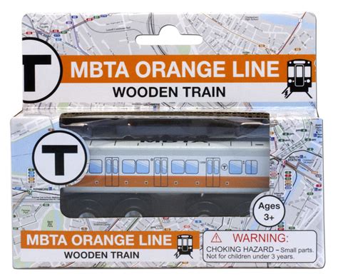 MBTA Orange Line Wooden Toy Train – MBTAgifts