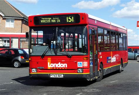 London Bus Routes | Route 151: Wallington - Worcester Park | Route 151 ...