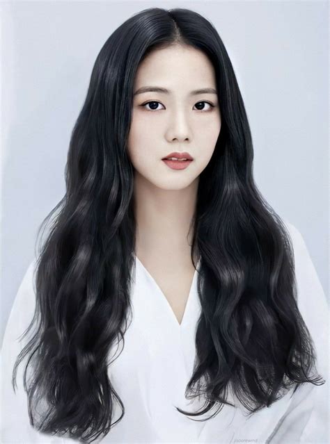 jisoo🤍 on Twitter | Long hair styles, Blackpink jisoo, Black pink