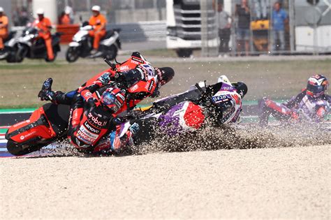 Who was at fault in MotoGP’s two Misano multi-bike crashes? - The Race