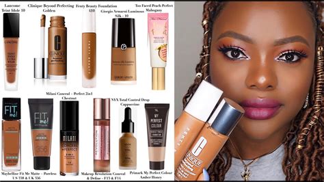 Best Foundation Makeup For Dark Skin - Mugeek Vidalondon