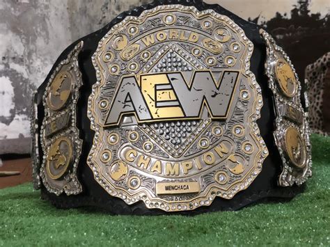 AEW Championship Belt - Zees Belts - Zees Championship Belts