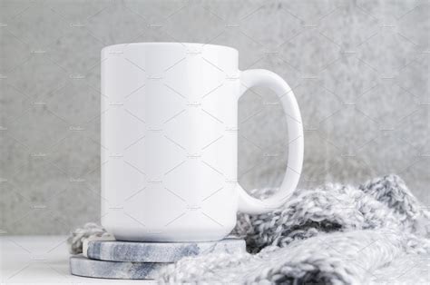 White Mug Mockup | Stock Photos ~ Creative Market