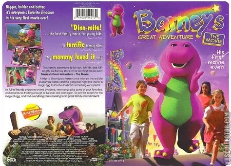 Barney Gerat Adventure Vhs