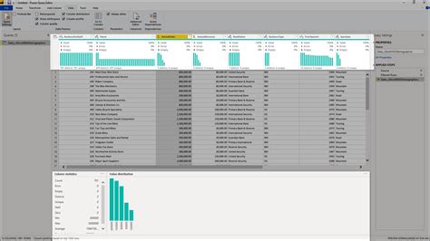 Using the data profiling tools - Power Query | Microsoft Learn