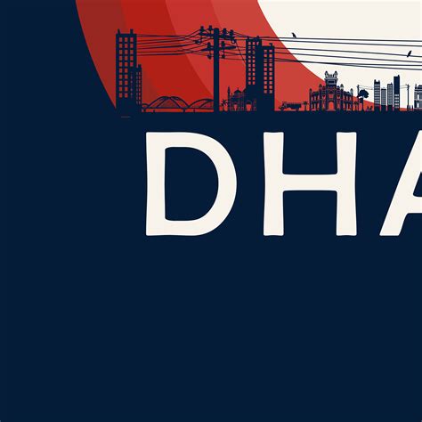 Dhaka city vector art on Behance