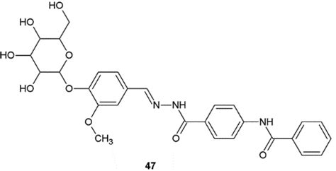 Hydrazide-hydrazone 47 with activity against Candida spp. | Download ...