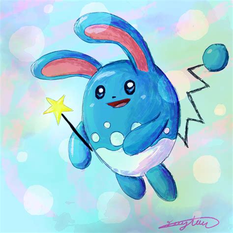 Azumarill by CherryBerryLemon on DeviantArt