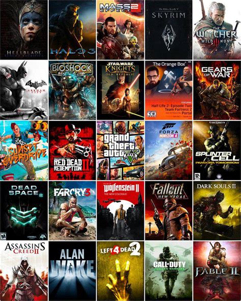 You can only pick one game from each row. : r/xbox