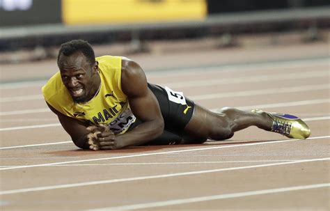 Usain Bolt ends stellar career with injury; Mo Farah loses, too | The Spokesman-Review