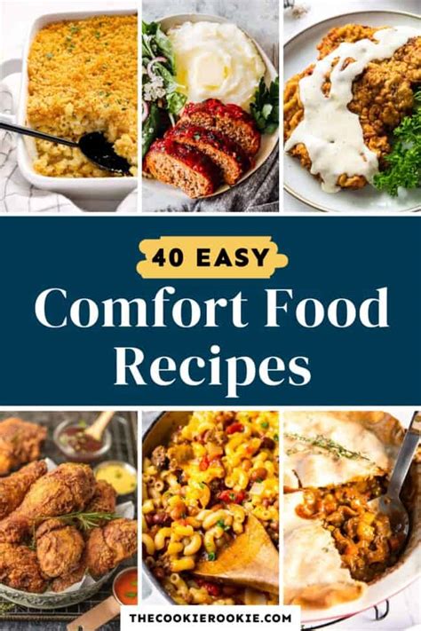 40 Comfort Food Recipes - The Cookie Rookie®