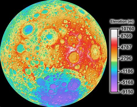 Lunar Topography | Earth Blog