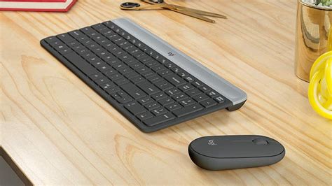 Logitech MK470 Slim Wireless Keyboard & Mouse - Black | Harvey Norman ...