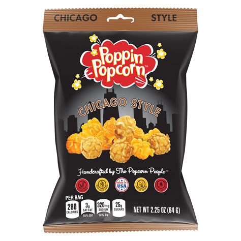 Chicago Style Popcorn Family Size Bag – Poppin Popcorn