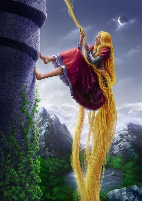 Rapunzel paintings