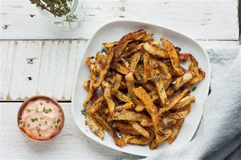 Crispy Turnip Fries {Whole30, Paleo, Vegan, Keto} | Sustainable Cooks