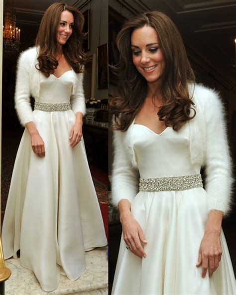 Blog, Babble and Roll: Kate Middleton's Second Royal Wedding Dress for Reception