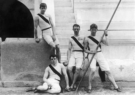 Photos from the first modern Olympics in 1896