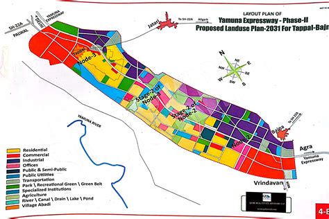 Yamuna Expressway Map