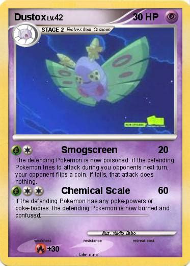 Pokémon Dustox 25 25 - Smogscreen - My Pokemon Card