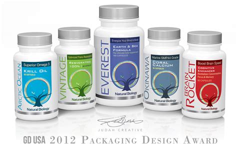 Packaging Design - Natural Biology - Judah Creative