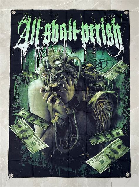 All Shall Perish - Price of Existence 15th Anniversary Collectors Flag – Bay Merch