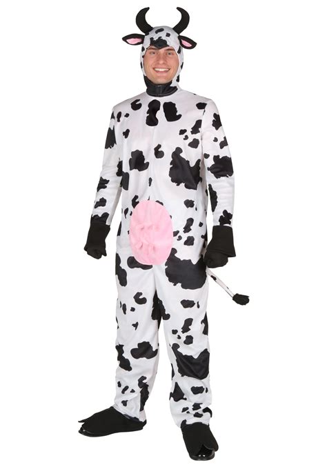 Plus Size Adult Deluxe Cow Costume | Animal Costumes